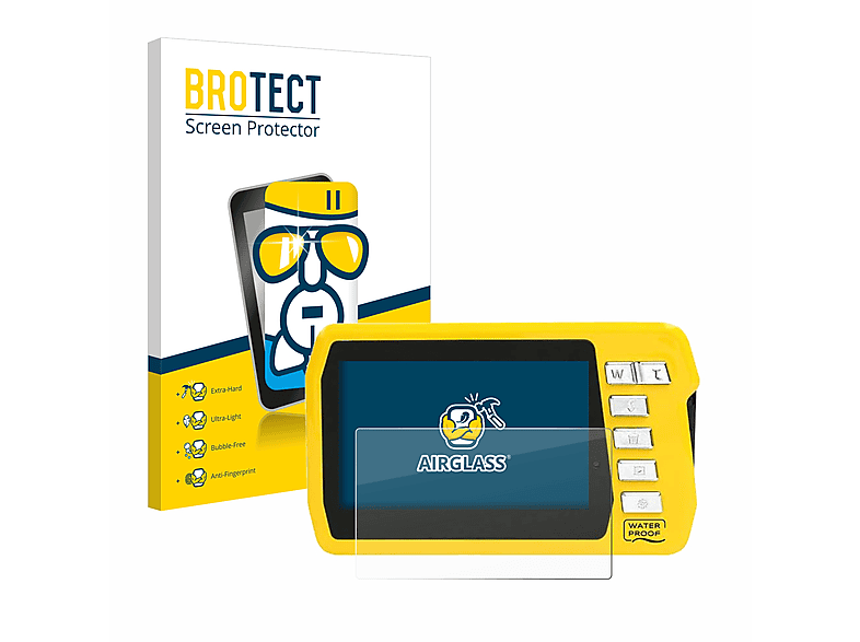 BROTECT Airglass klare Schutzfolie(für W3048) easypix