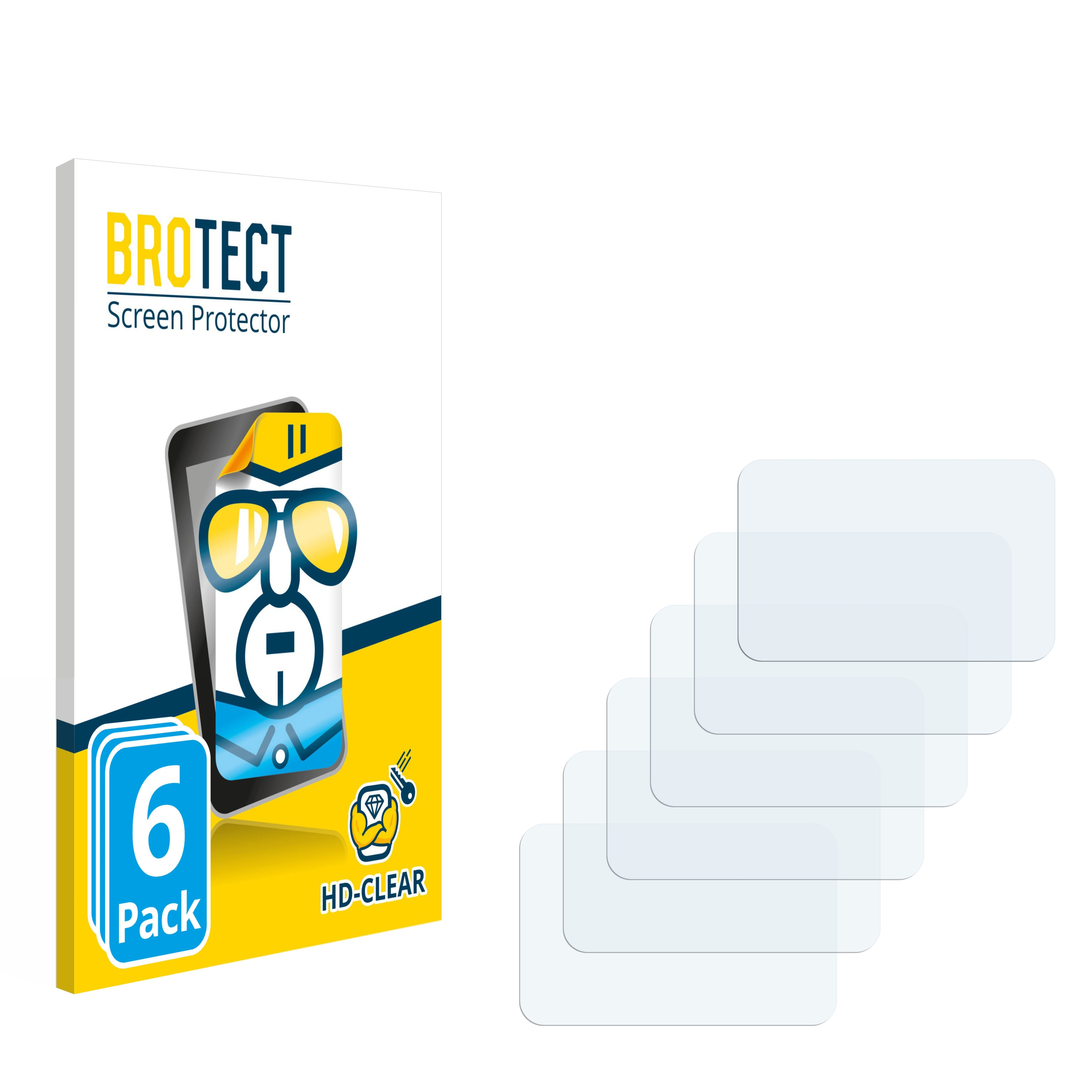 BROTECT 6x klare Schutzfolie(für Insta360 3 Go Action Cam)