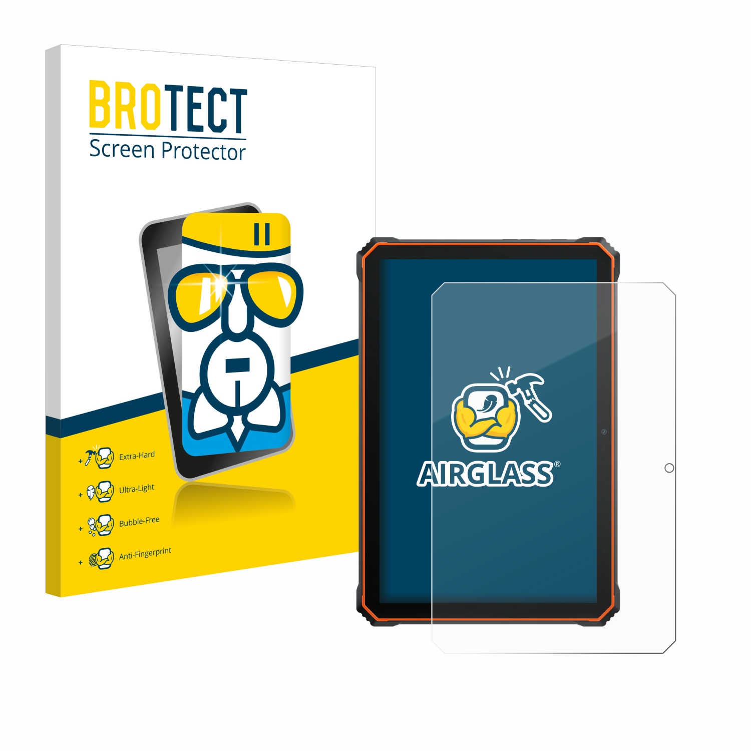BROTECT Airglass klare Schutzfolie(für Blackview 6) Active