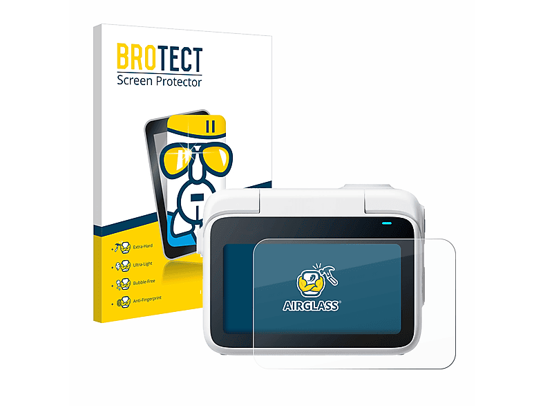 BROTECT Airglass klare Schutzfolie(für Insta360 Go 3 Action Cam)