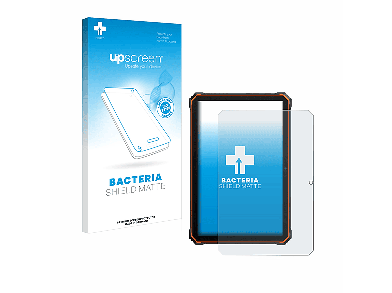 UPSCREEN antibakteriell Blackview Active 6) Schutzfolie(für matte entspiegelt