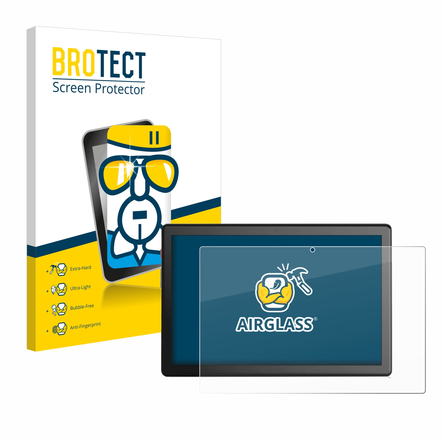BROTECT Airglass klare Schutzfolie(für LTE) TABLET 10.1\