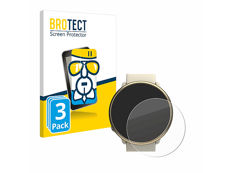 BROTECT 3x Airglass klare Polar Schutzfolie(für 2) Ignite