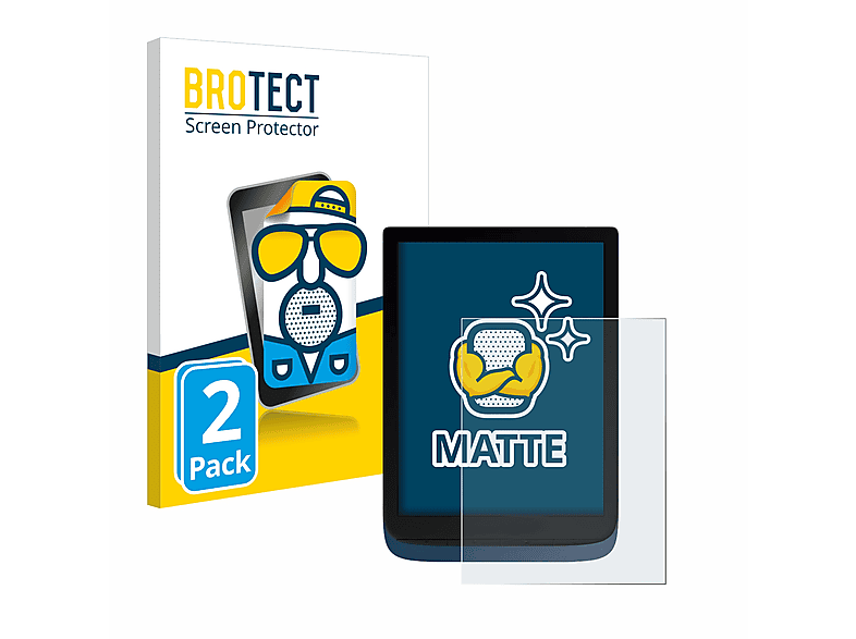 BROTECT 2x matte InkPad Vivlio 3) Schutzfolie(für