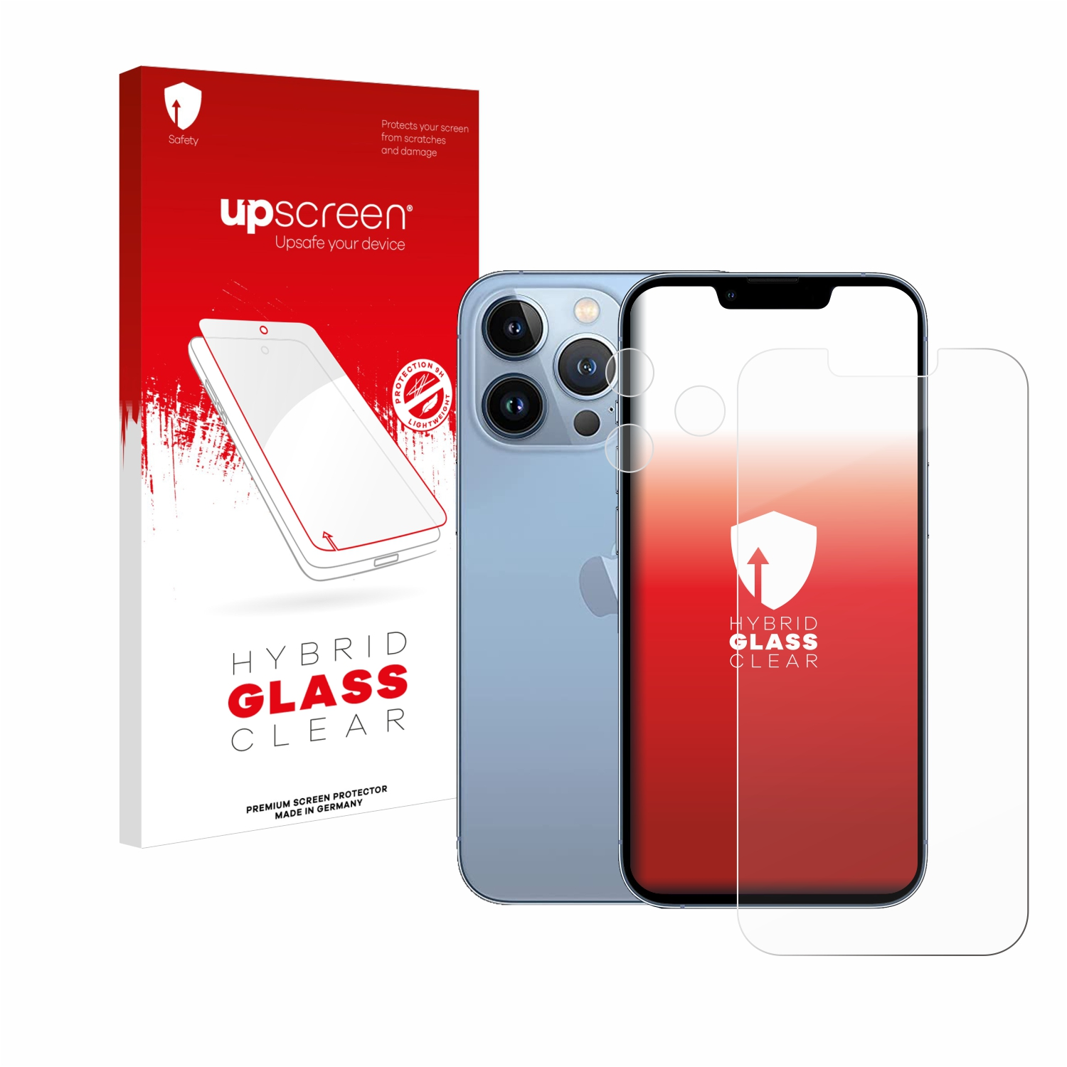 klare Schutzfolie(für UPSCREEN iPhone Apple 13 Pro)