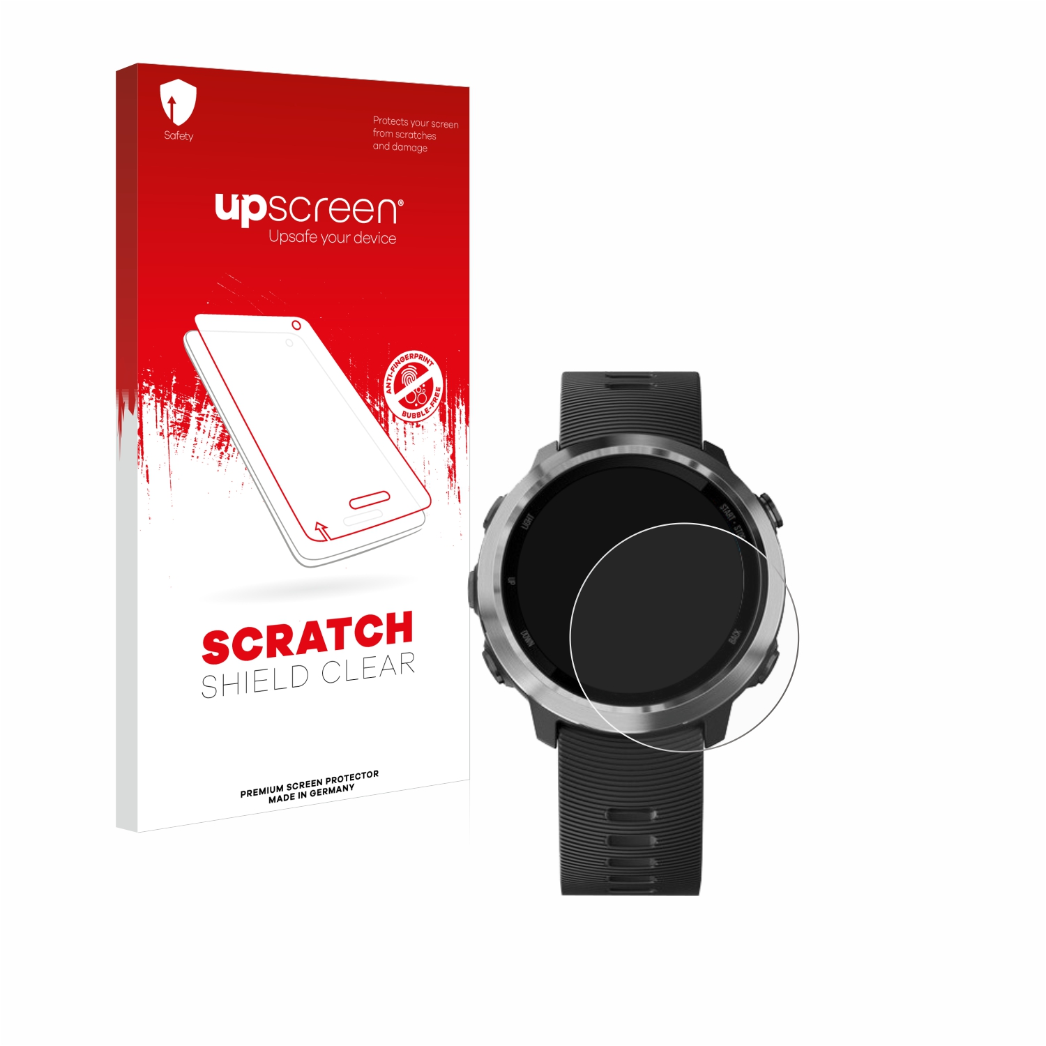 UPSCREEN Music) Kratzschutz Garmin Forerunner klare 645 Schutzfolie(für