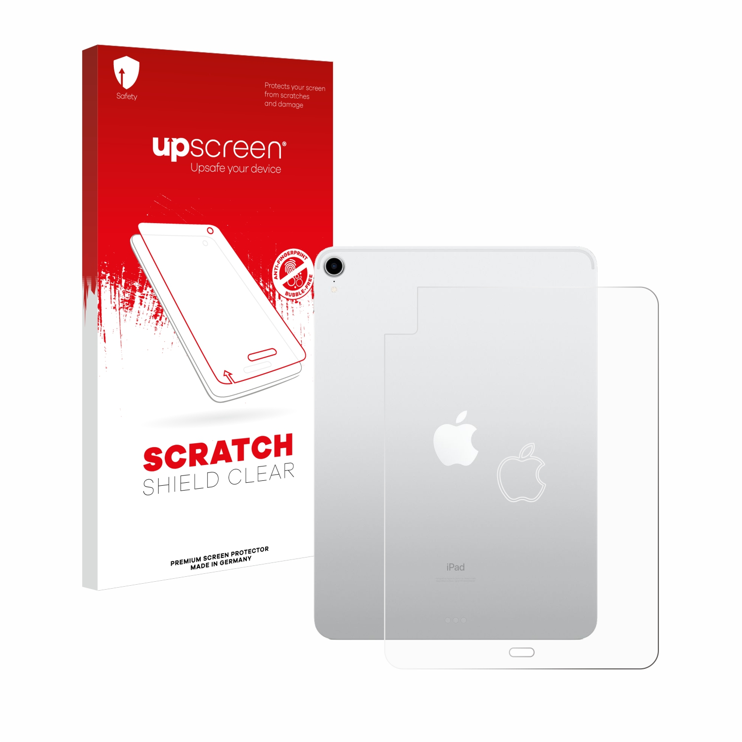 UPSCREEN Kratzschutz klare Schutzfolie(für Apple 4 (4. 2020 WiFi Air Gen.)) iPad