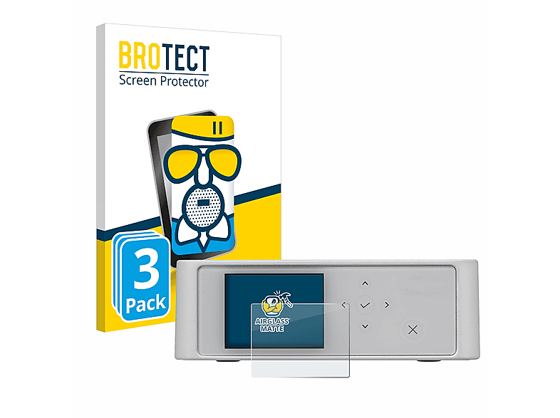 Schutzfolie(für BROTECT KoCoConnector MED+) KoCoBox matte 3x Airglass
