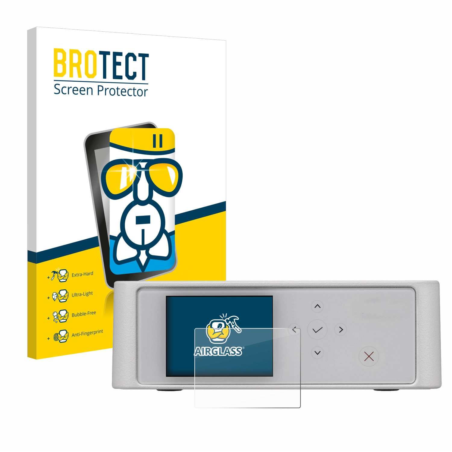 Schutzfolie(für klare BROTECT KoCoConnector Airglass MED+) KoCoBox