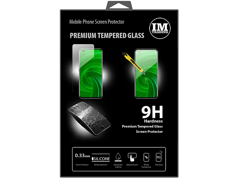 X50 Displayschutz(für COFI Glas realme 9H Pro Pro) Schutzglas X50 Displayschutzfolie cofi1453® mit Passgenau kompatibel Panzerfolie Oppo Realme