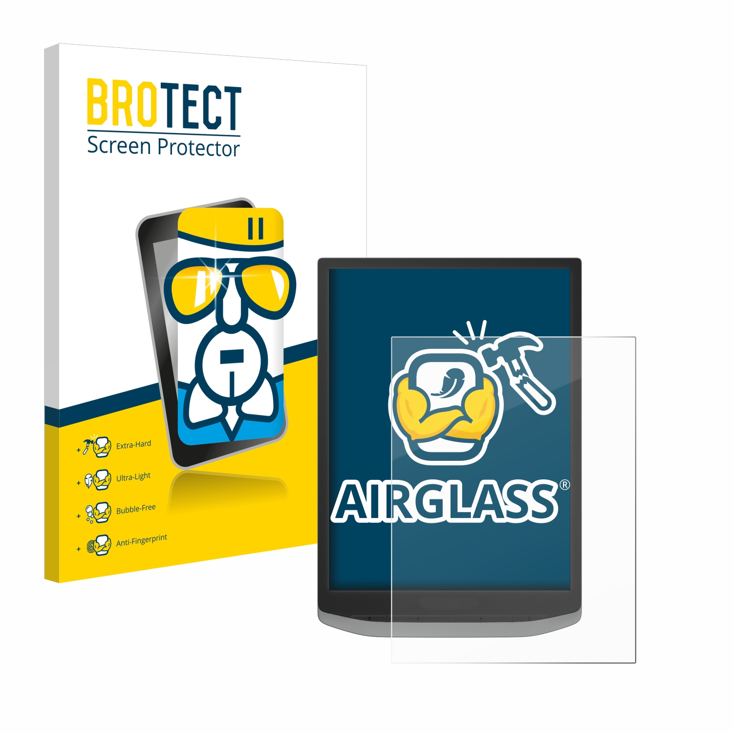 BROTECT Airglass klare Schutzfolie(für PocketBook Pro) X InkPad