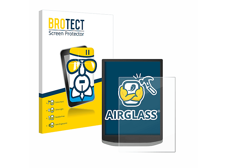 PocketBook Schutzfolie(für Pro) BROTECT X Airglass klare InkPad
