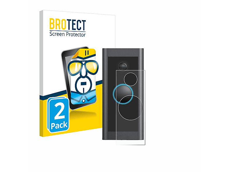 BROTECT 2x klare Ring Video Wired) Doorbell Schutzfolie(für