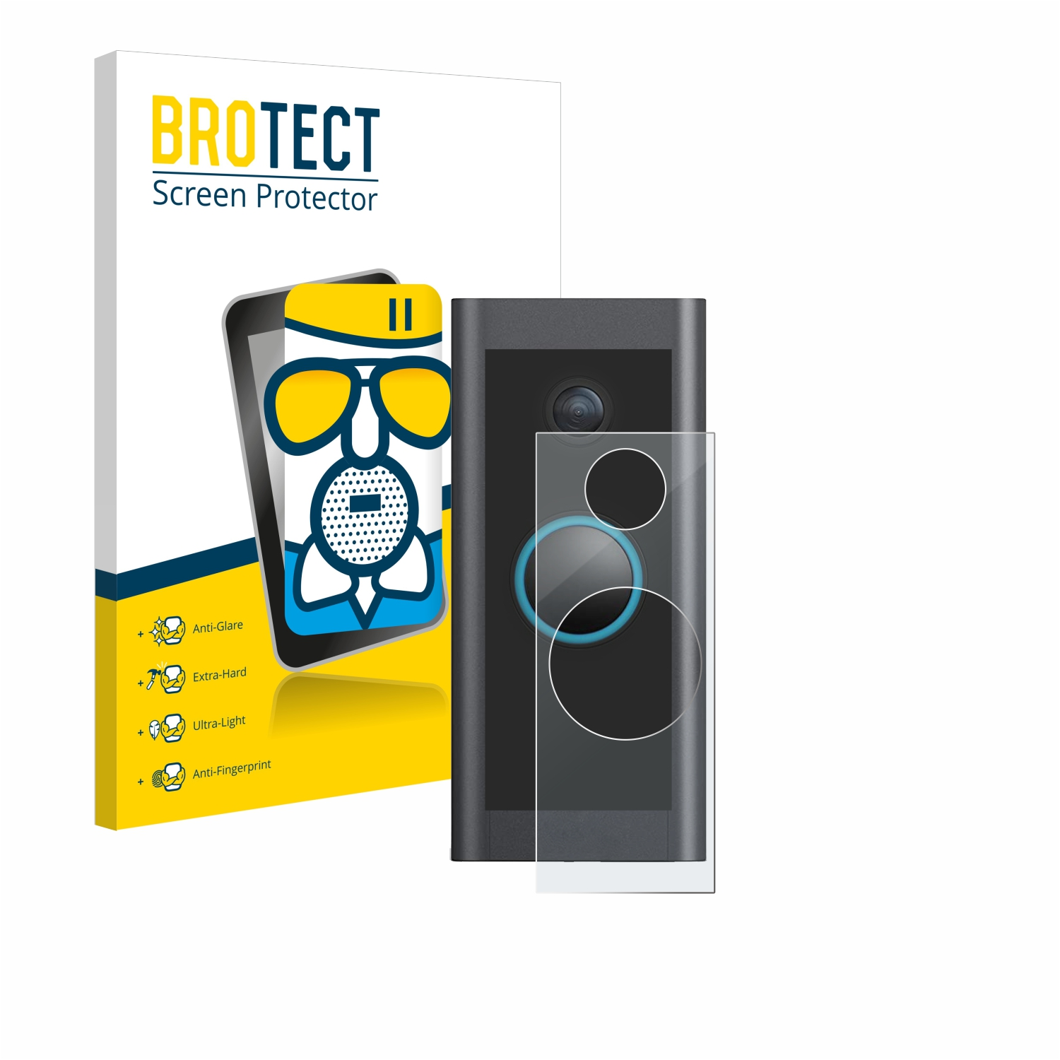 Video BROTECT Wired) Ring Schutzfolie(für Airglass Doorbell matte