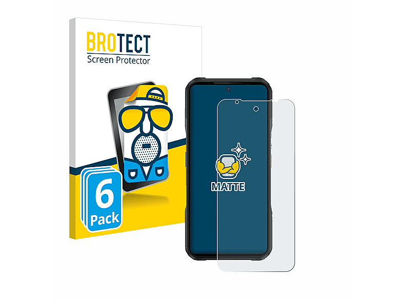 BROTECT 6x matte Schutzfolie(für Doogee V20 Pro) | Displayschutzfolien & Gläser