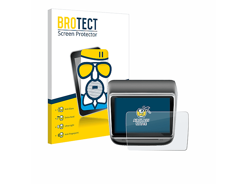 BROTECT Airglass matte Schutzfolie(für Tesla Infotainment System 7.2\