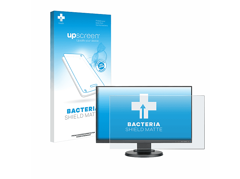 UPSCREEN antibakteriell entspiegelt matte Schutzfolie(für MultiSync NEC E242N)