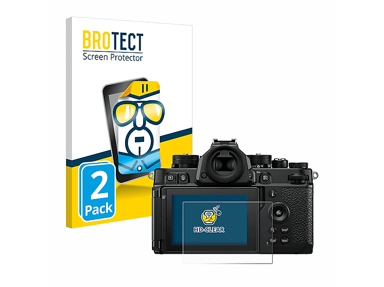 F) BROTECT Nikon klare Z 2x Schutzfolie(für