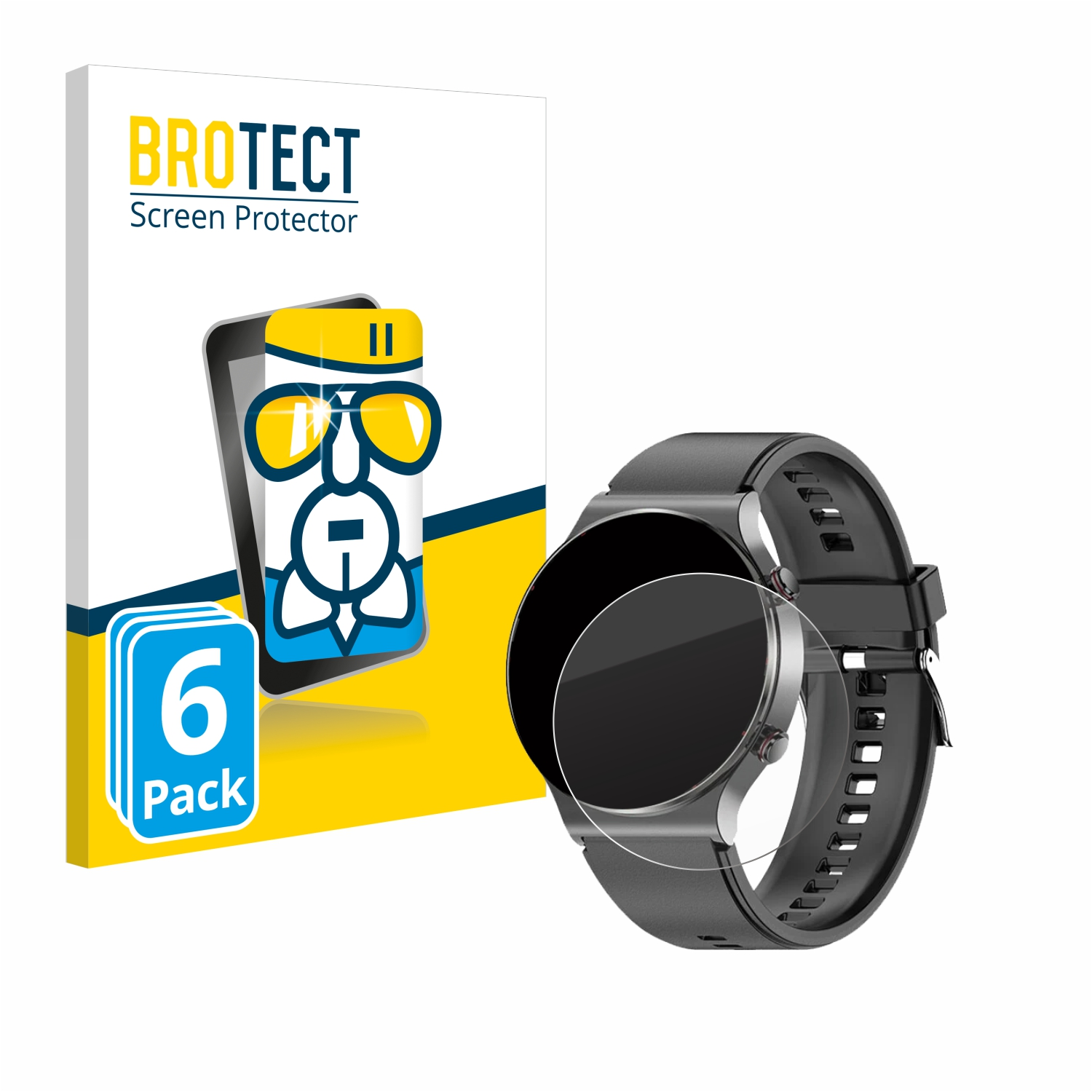 BROTECT Kardena 2) Schutzfolie(für Airglass Pro 6x Care klare