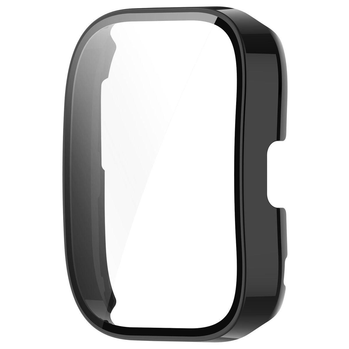 Amazfit Watch WIGENTO Glas Hülle Bip 5) Smart Kunststoff H9 Schutz Hülle(für mit Watch