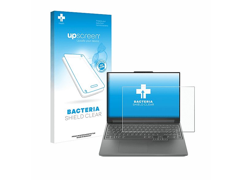 UPSCREEN antibakteriell klare Schutzfolie(für Lenovo Legion Slim 5 14)