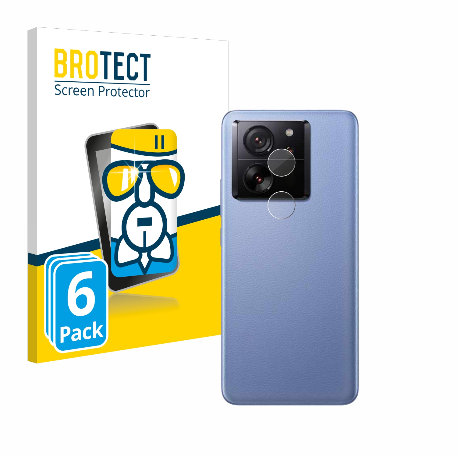 BROTECT 6x Airglass klare Schutzfolie(für Pro) 13T Xiaomi