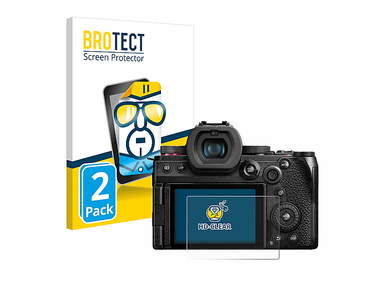 II) Schutzfolie(für DC-G9 BROTECT Panasonic Lumix 2x klare