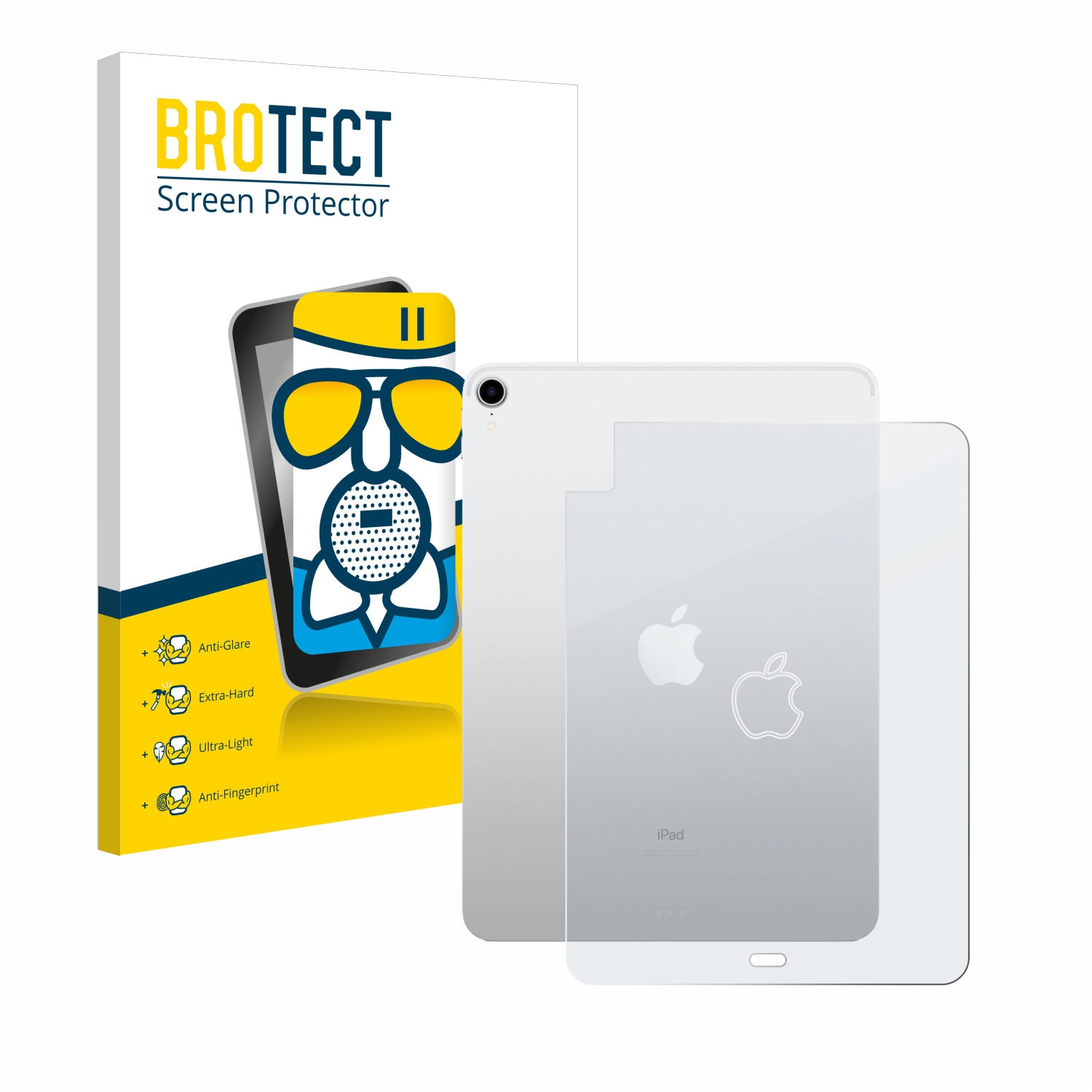 4 iPad Schutzfolie(für BROTECT (4. WiFi matte Air Apple Gen.)) Airglass 2020