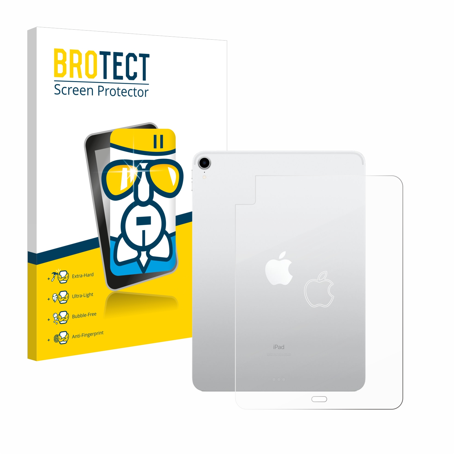 BROTECT Airglass (4. 4 iPad Air Gen.)) Apple 2020 klare WiFi Schutzfolie(für