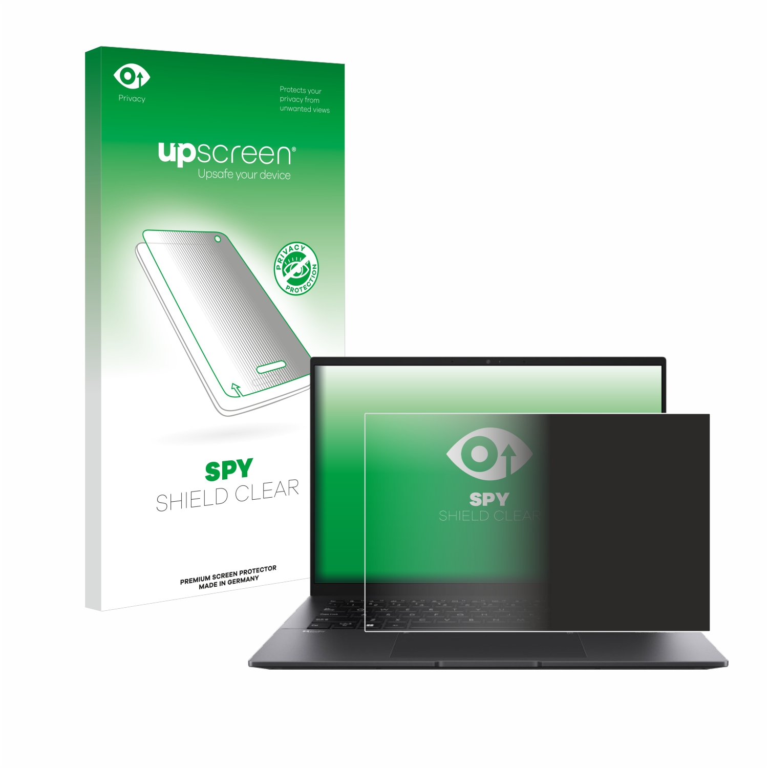 UPSCREEN ZenBook UM3402Y) Anti-Spy ASUS Schutzfolie(für