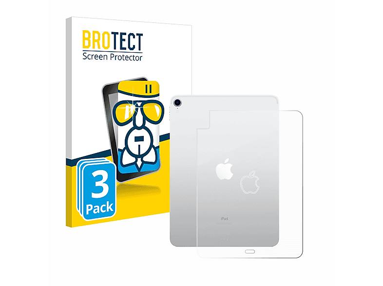 WiFi klare iPad 2020 Airglass Gen.)) 3x BROTECT Schutzfolie(für (4. Air 4 Apple