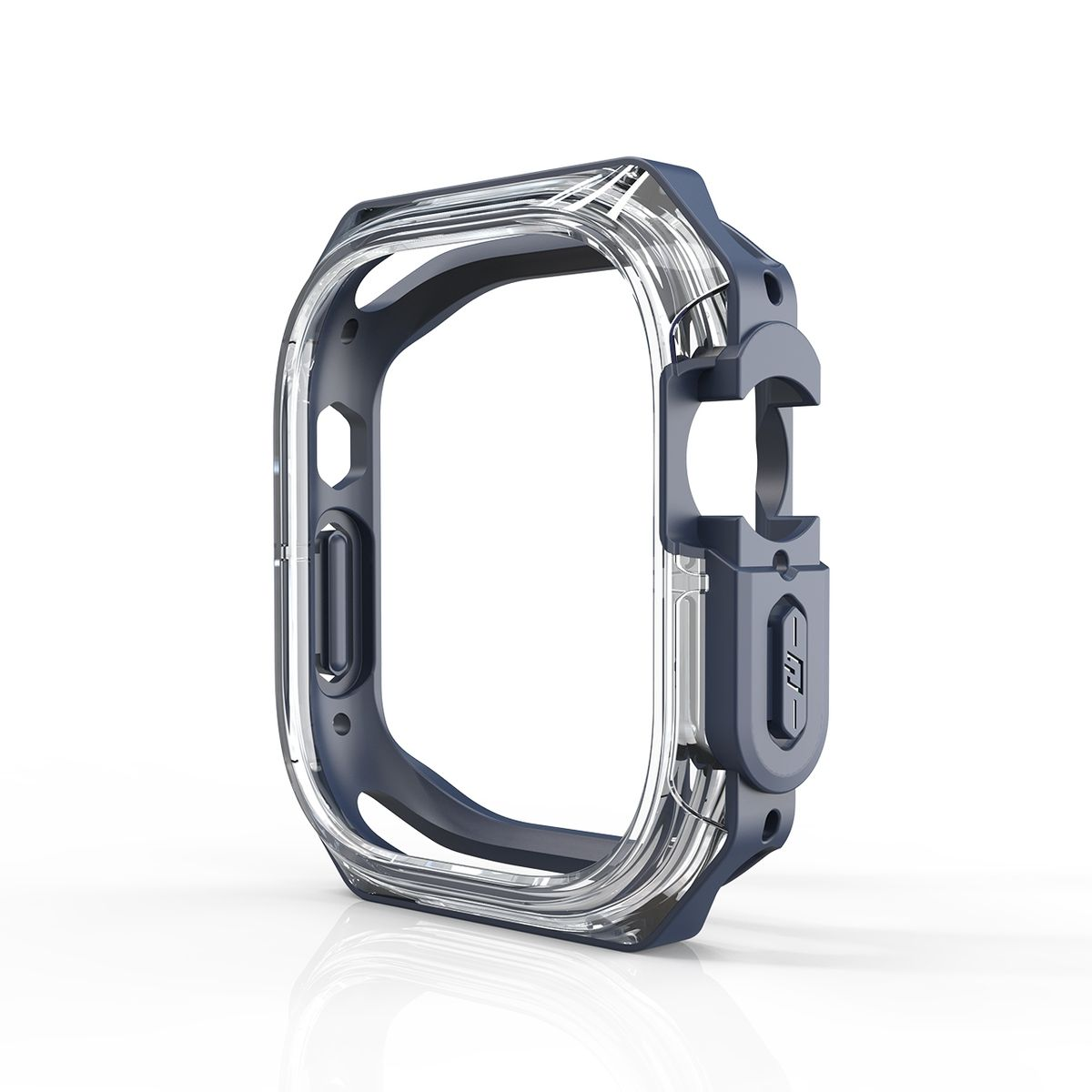 WIGENTO Shockproof Design Hülle Apple 49mm) Watch 1 Smartwatchhülle(für 2 Ultra 