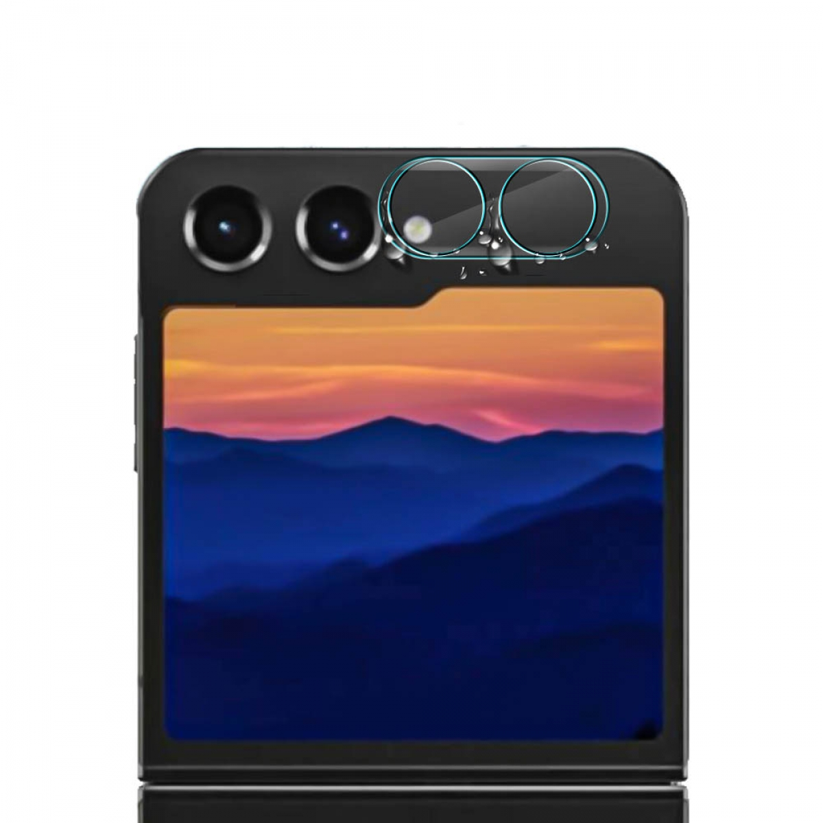 CASEONLINE Samsung Schutzglas(für Flip Kamera 5) Z