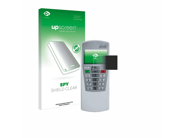 UPSCREEN Anti-Spy Schutzfolie(für ZEMO VML-GK2 Telematik