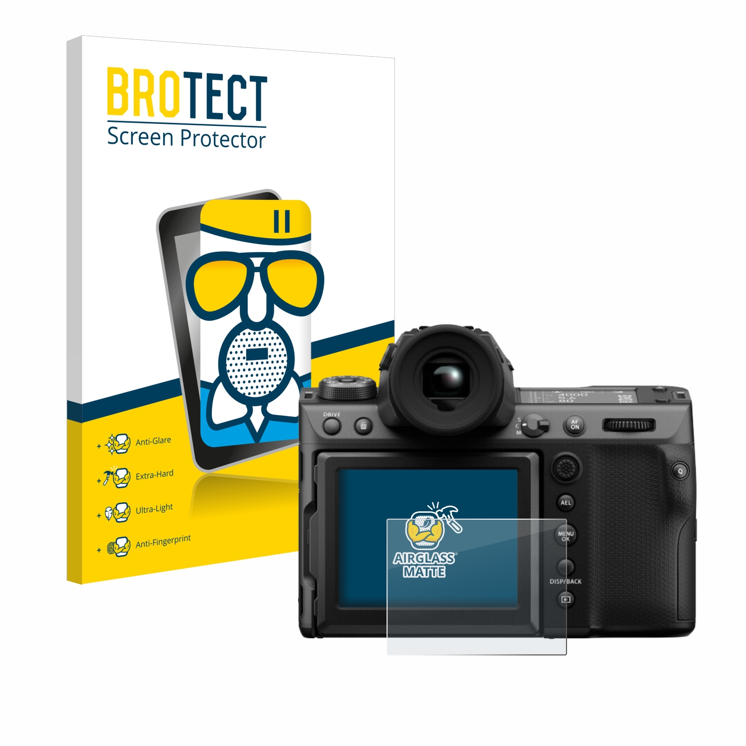 BROTECT Airglass matte Schutzfolie(für II) Fujifilm GFX100