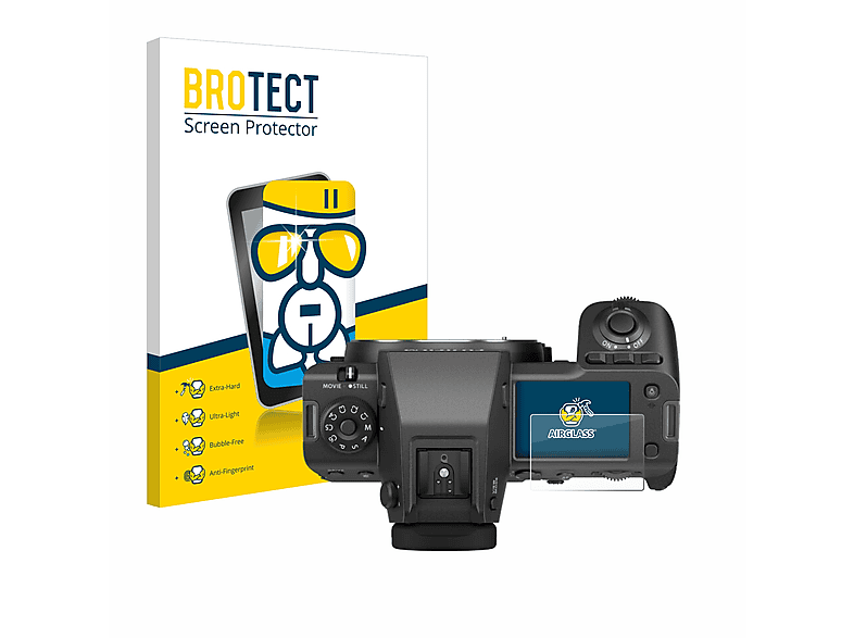 GFX100 BROTECT II) klare Fujifilm Schutzfolie(für Airglass