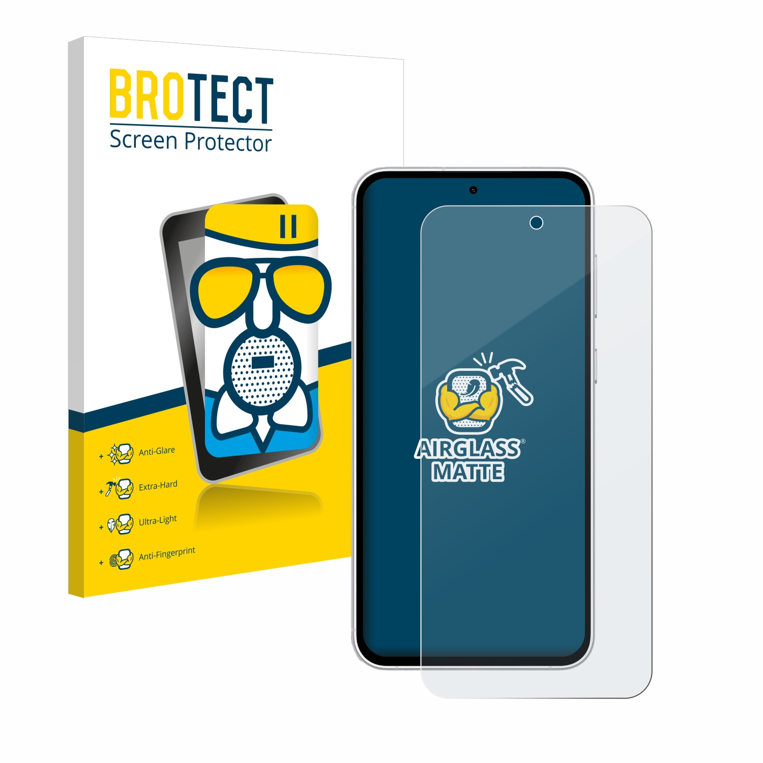 matte Airglass Samsung Galaxy S23 BROTECT Schutzfolie(für FE)