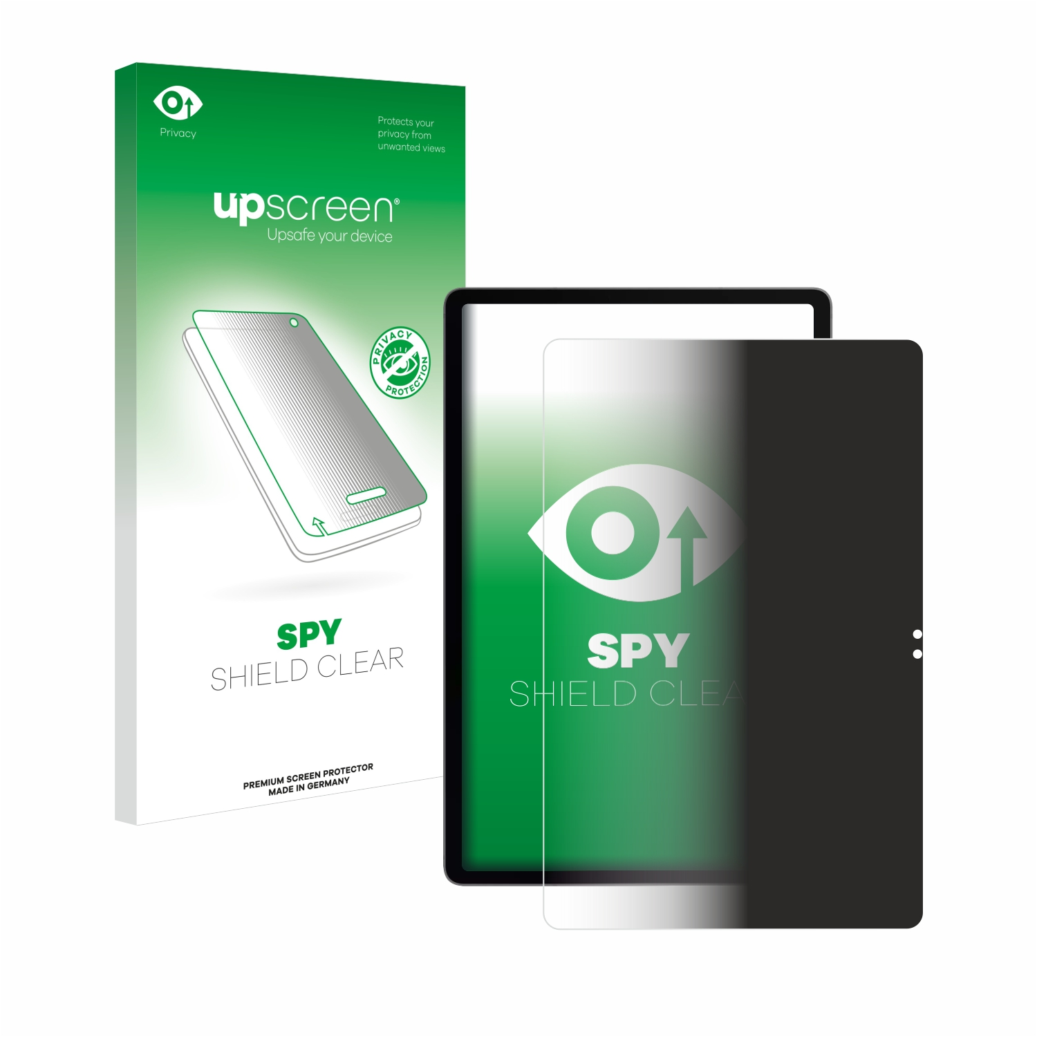 Samsung Galaxy (Hochformat)) Anti-Spy FE+ S9 Tab UPSCREEN Schutzfolie(für