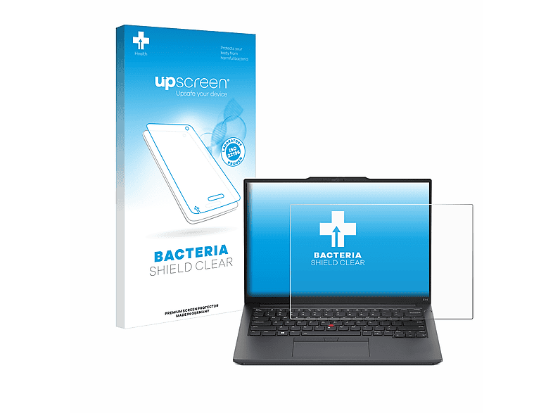 UPSCREEN antibakteriell klare Schutzfolie(für Gen E14 Lenovo ThinkPad 5)