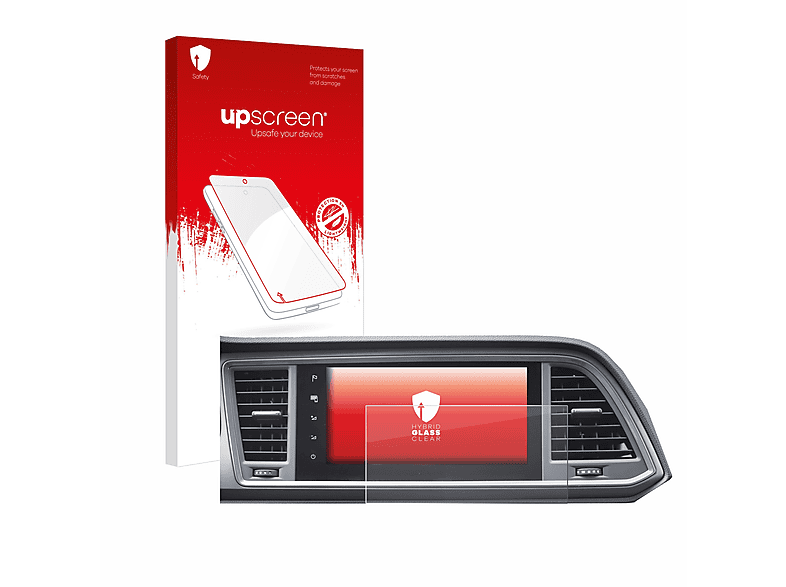 klare Cupra Seat UPSCREEN Facelift 3) Schutzfolie(für 2021 MiB Ateca