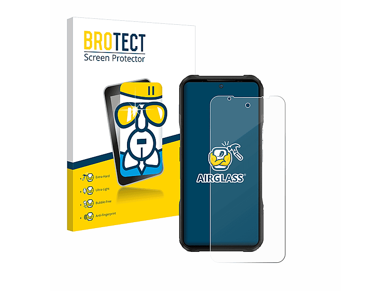 BROTECT Airglass klare Schutzfolie(für V20 Doogee Pro)
