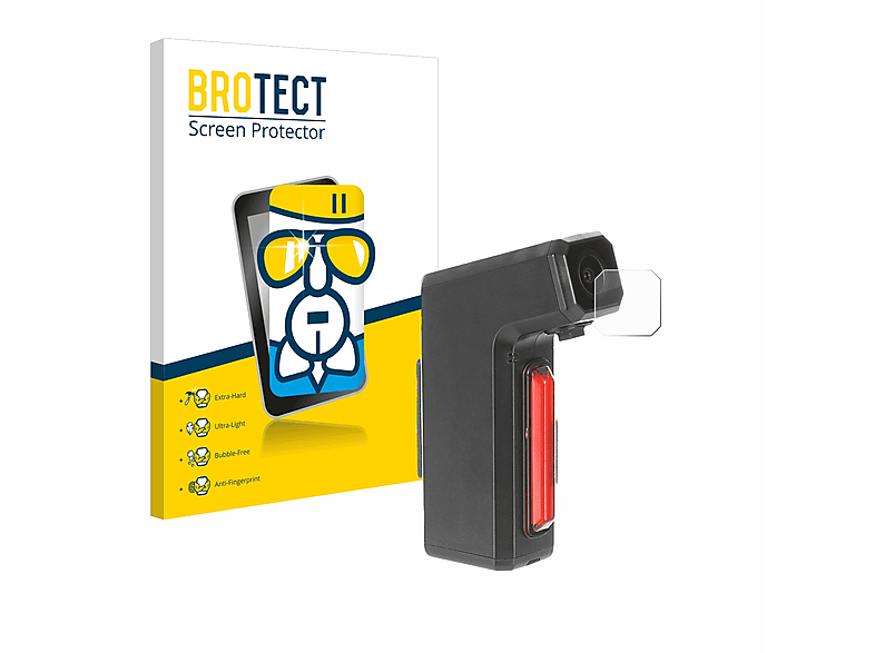 BROTECT Airglass klare Schutzfolie(für Tooo Cycling DVR80)