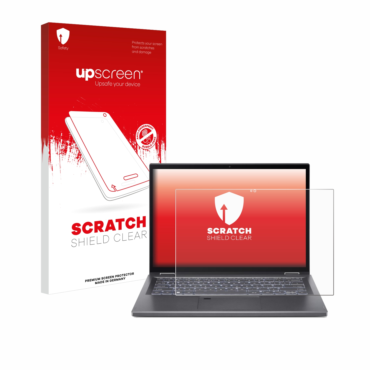 UPSCREEN Schutzfolie(für 5 Kratzschutz Aspire 14) Acer Spin klare