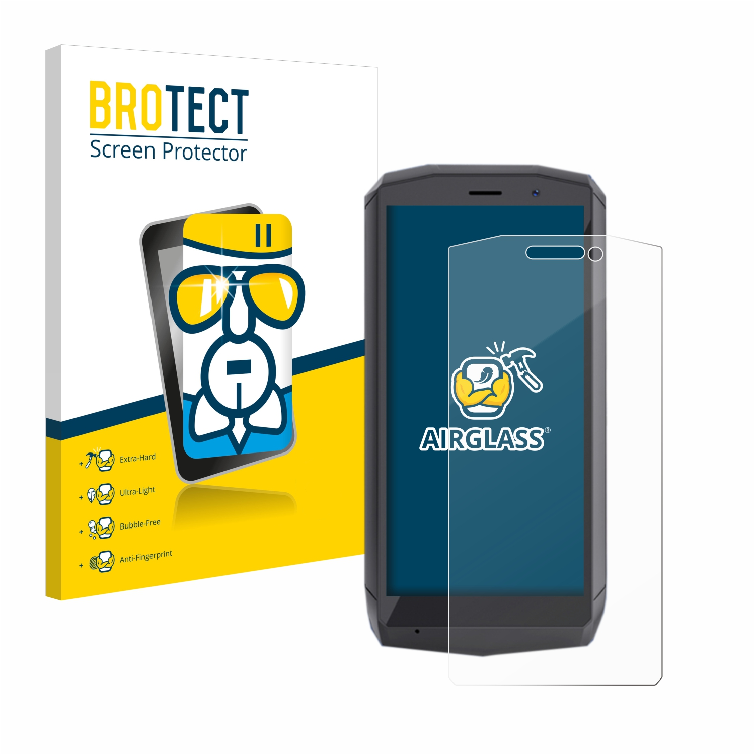 BROTECT Airglass Schutzfolie(für Pocket) klare Cubot