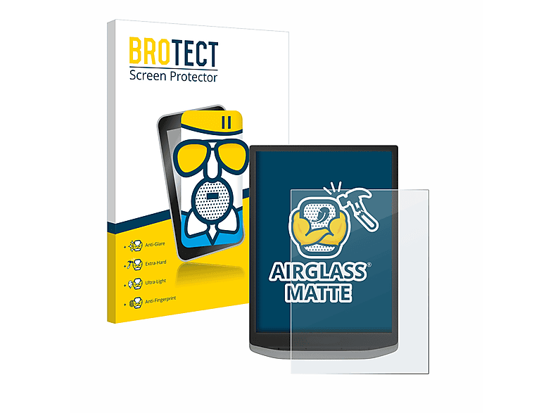 BROTECT Airglass matte Schutzfolie(für PocketBook InkPad X Pro)