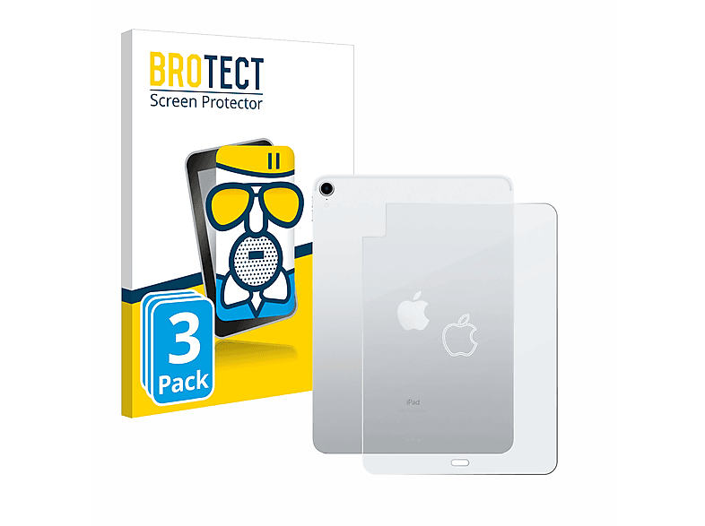 BROTECT 3x Airglass matte Schutzfolie(für Apple iPad Air 4 WiFi 2020 (4. Gen.))