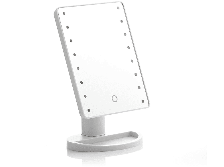 Espejo lumínico  Beurer BS-59 5 niveles de aumento, Iluminación LED,  Funciona con pilas
