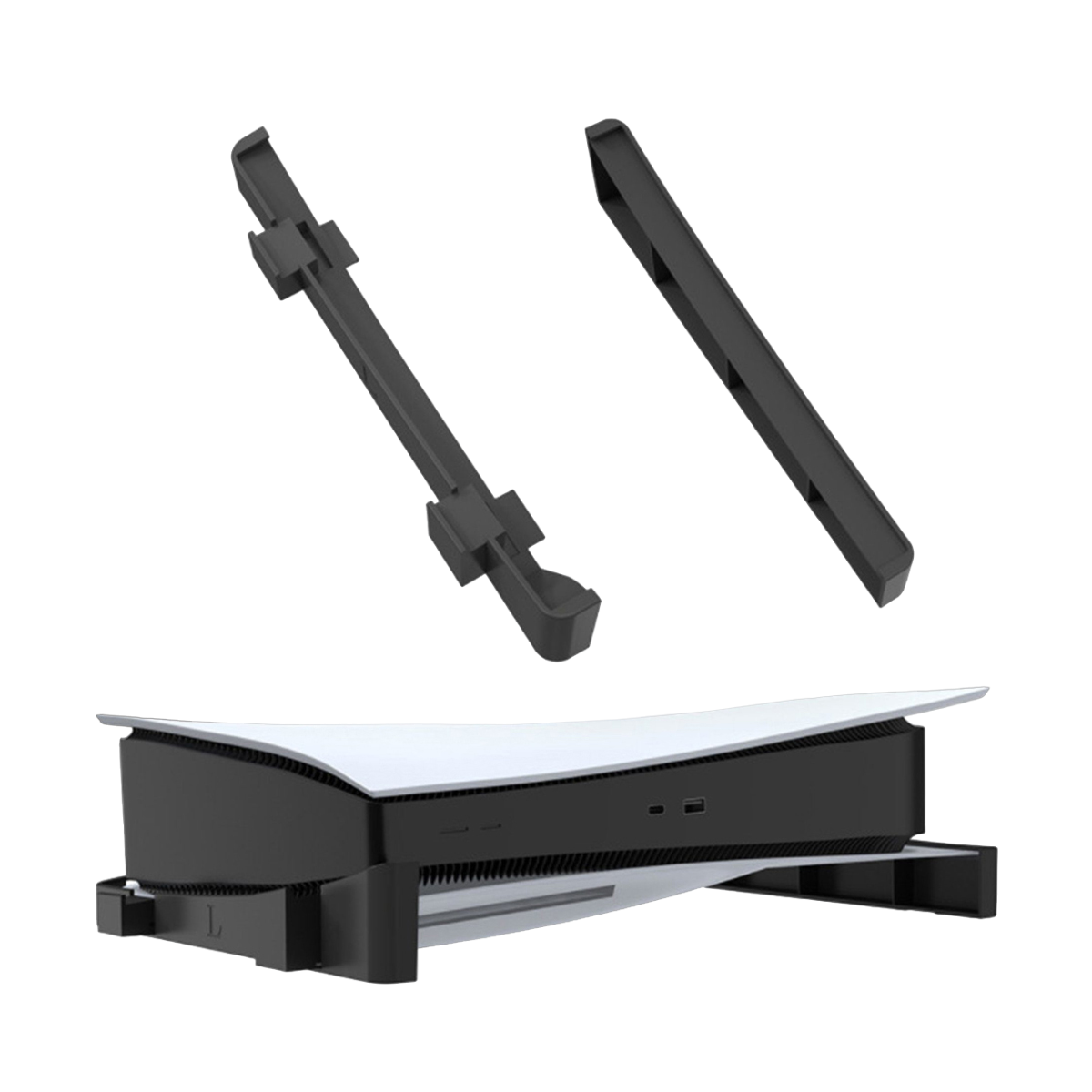 Zubehör tragbarer Konsolenzubehör, 5, Horizontale Ständer, TADOW schwarz PlayStation PS5 Halterung, für