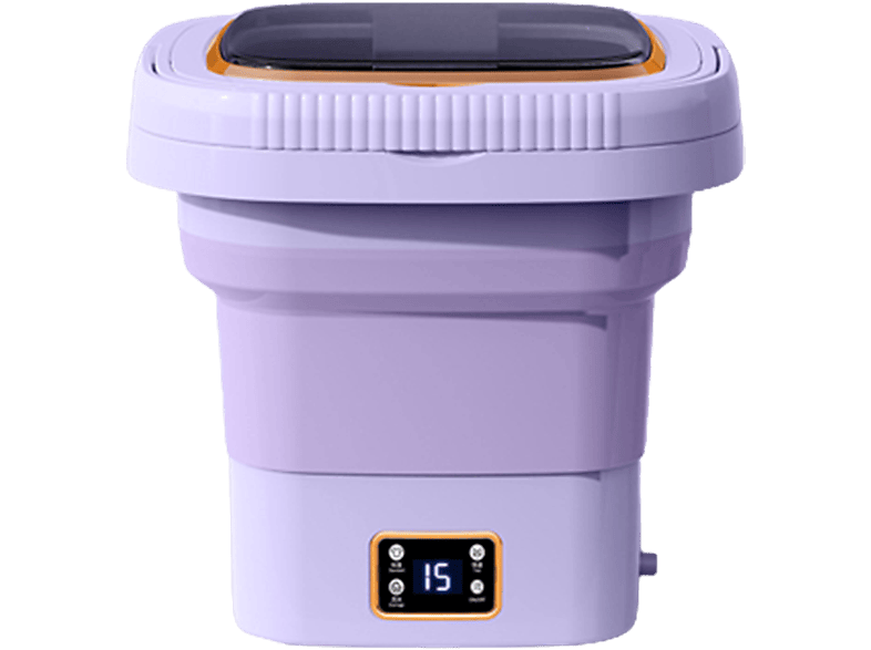F) Geräuscharm, (6 Bequem&Kompakt, 9L: SYNTEK Leistungsstark Tiefenreinigung, kg, Mini-Waschmaschine Luftentfeuchter