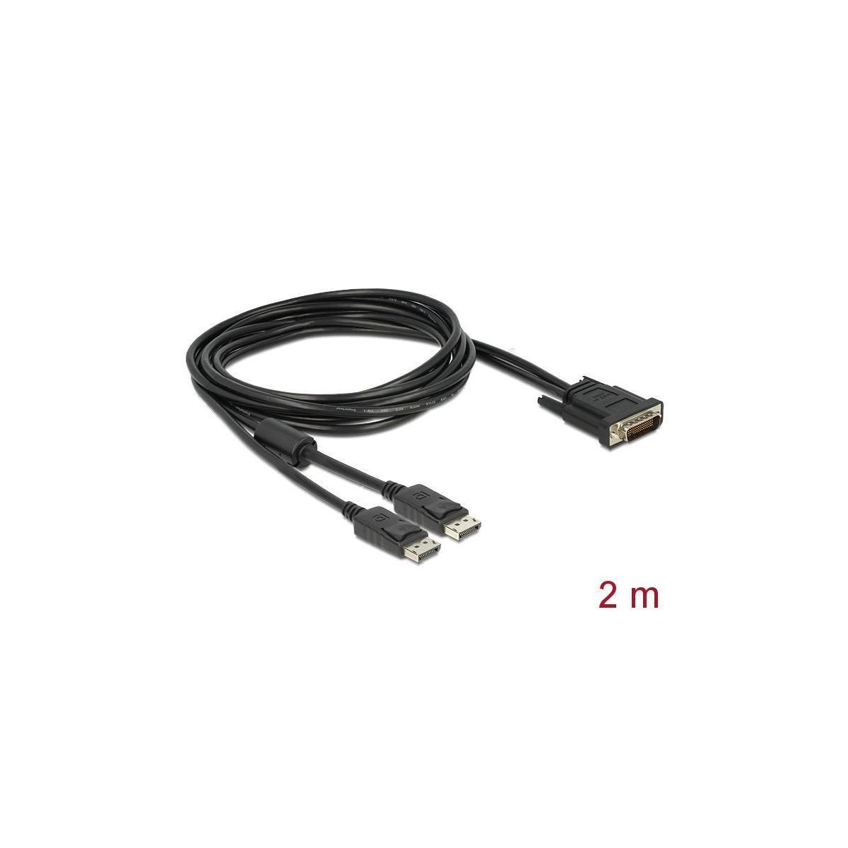 DELOCK 83507 Display Port - Kabel, Schwarz